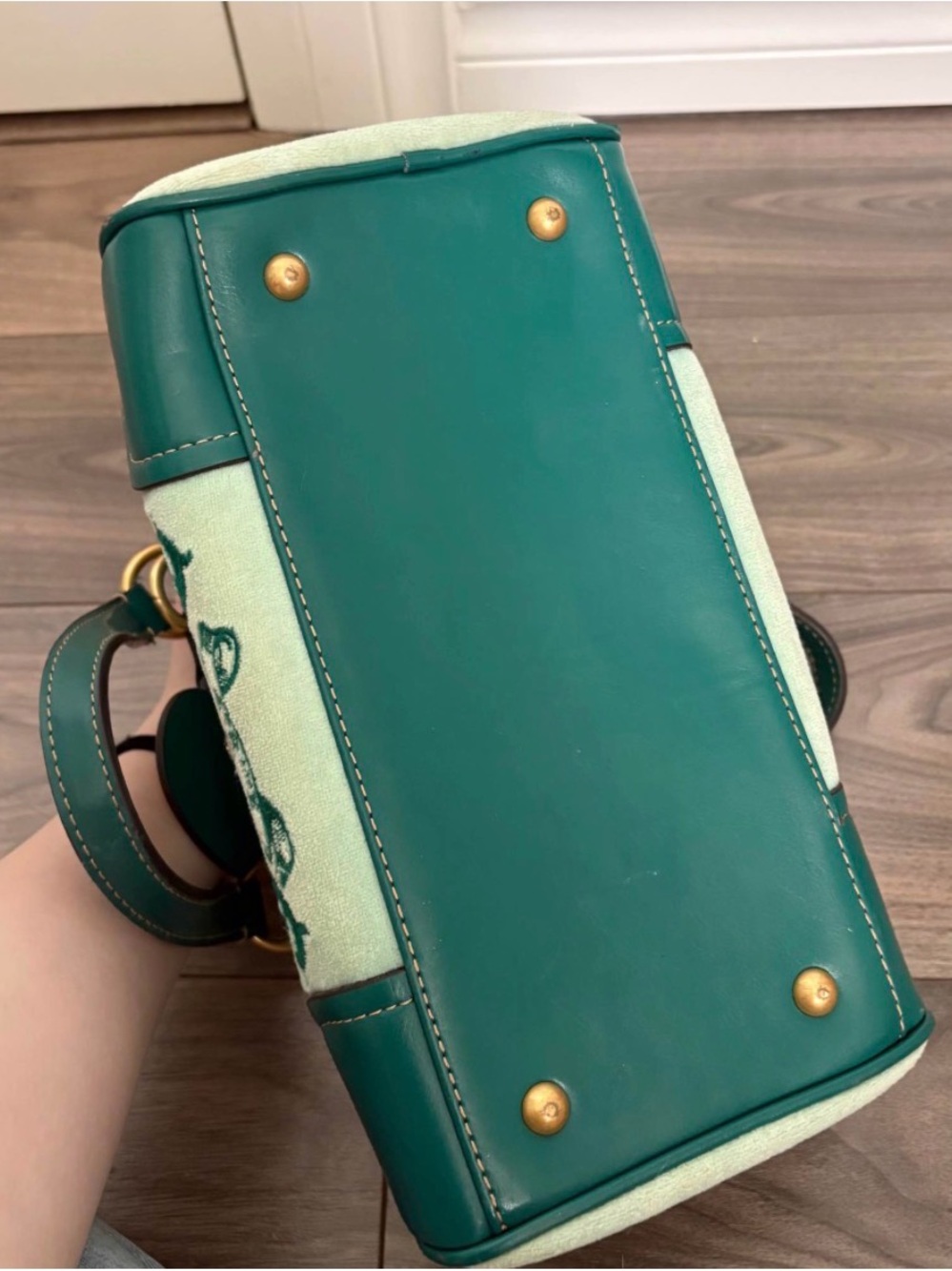 Y2K Juicy Couture Mint Bowler Bag - Picture 4 of 10